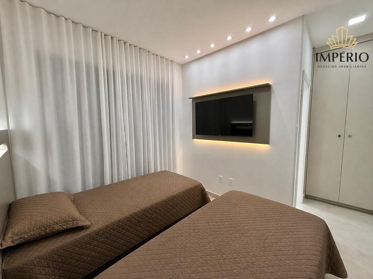 768A - Lindo apartamento na praia de Bombas